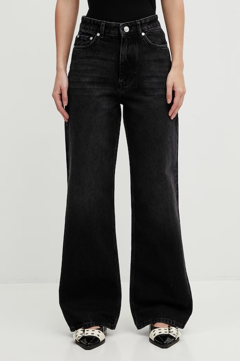 GANNI jeansy damskie high waist A1100086