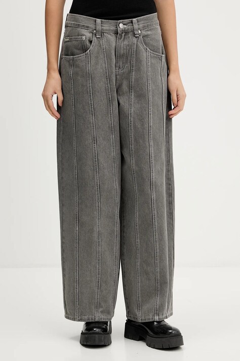 The Ragged Priest jeansy damskie kolor szary RPAW251007DN