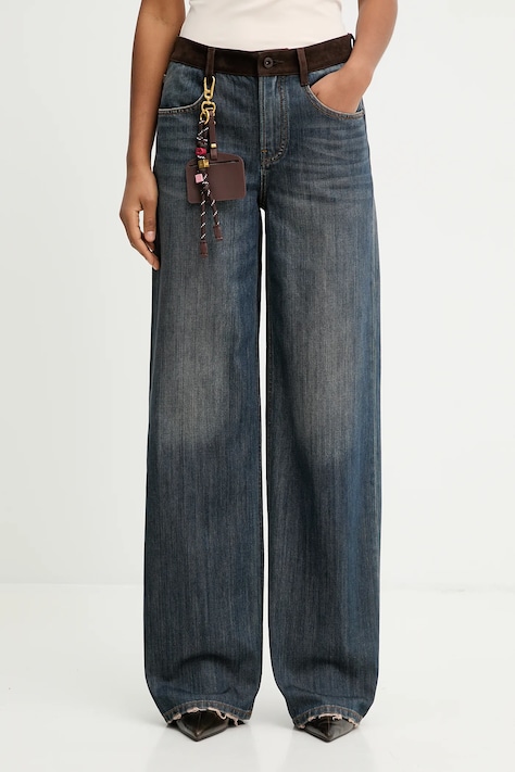 Miss Sixty jeansy damskie kolor niebieski 6S4JJ05500