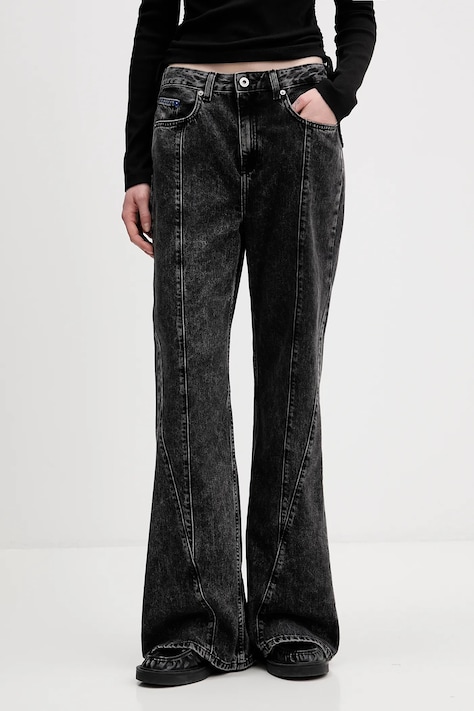 Karl Lagerfeld Jeans blugi high waist, B1W10083