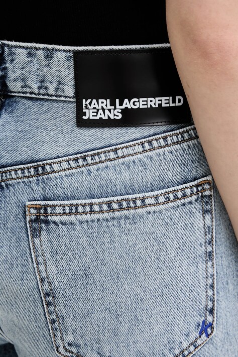 Джинси Karl Lagerfeld Jeans — SS26-SJD089, блакитний — фото 4