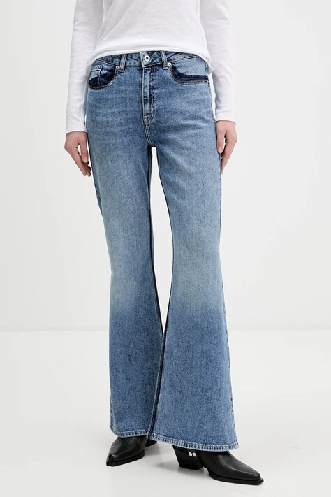Karl Lagerfeld Jeans jeansy damskie high waist B1W10082