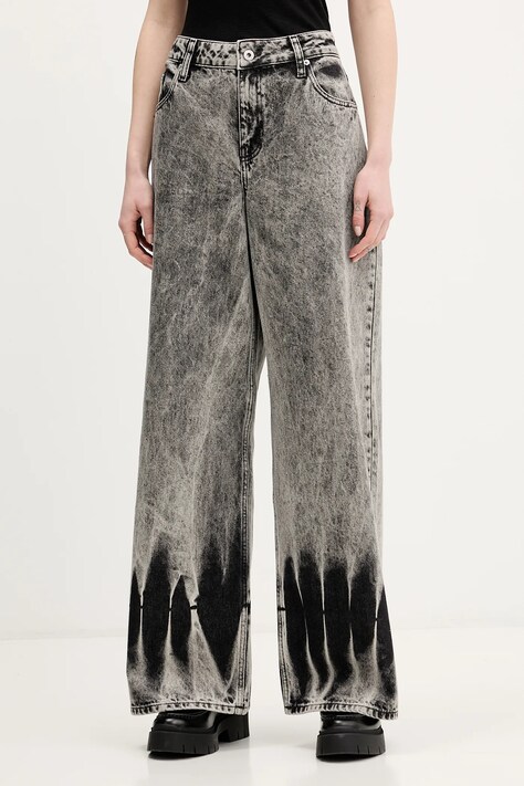 Дънки Karl Lagerfeld Jeans в сиво B1W10081