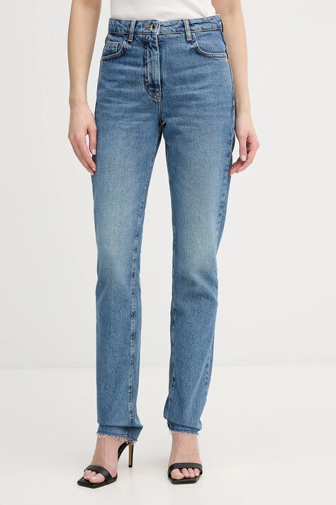 Patrizia Pepe jeansy damskie kolor niebieski 8P0828 D1WZ