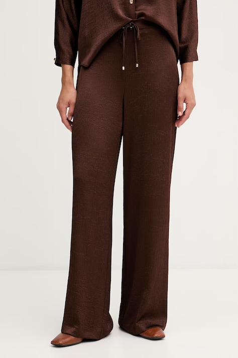 Joseph Ribkoff spodnie damskie brązowe high waist 262152