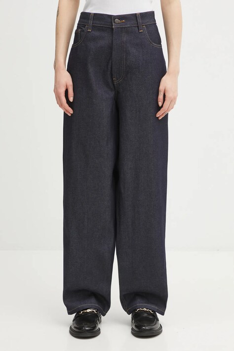Carhartt WIP jeansy W Brandon Pant damskie high waist I035892.101