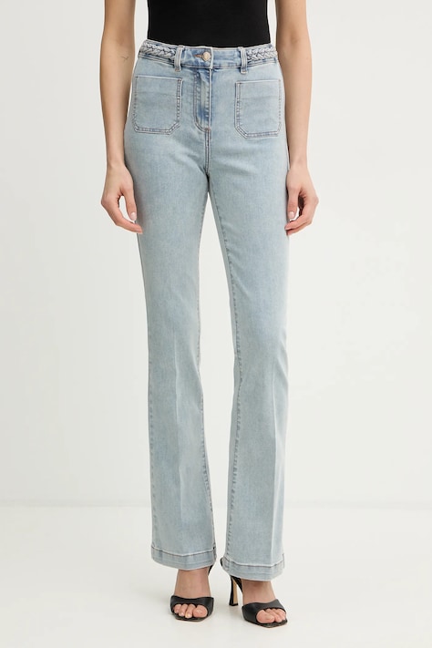 Morgan jeansy damskie medium waist PSVEN