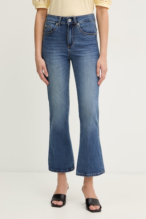 Liu Jo jeansy flare damskie niebieskie UA6040 D0318