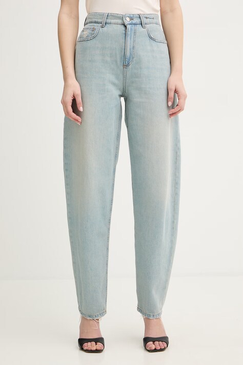 Marella jeansy BARREL damskie high waist 2613181044200