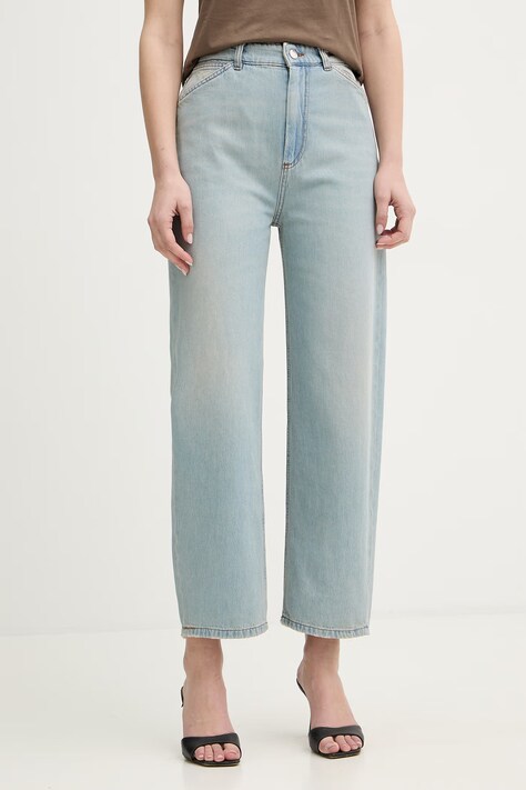 Marella jeansy MOM1 damskie high waist 2613181054200