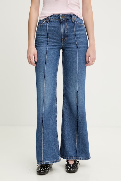 Guess Jeans jeansy damskie niebieskie W6RA0R D6334