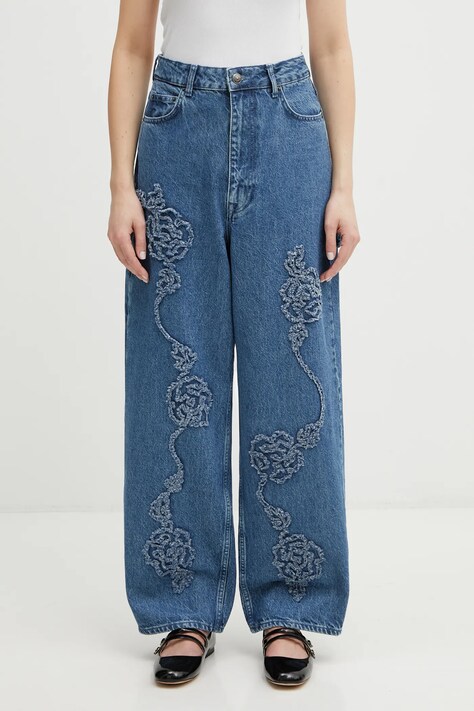 Rotate jeansy damskie high waist 1151731602