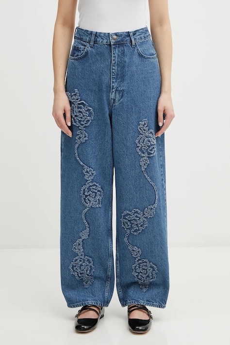 Rotate jeansy damskie high waist 1151731602