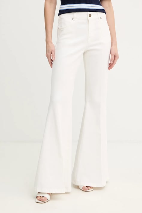 Twinset jeansy damskie high waist 261TP2680