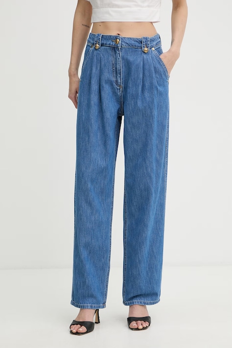 Luisa Spagnoli jeansy relaxed fit damskie Allieva niebieskie 542992