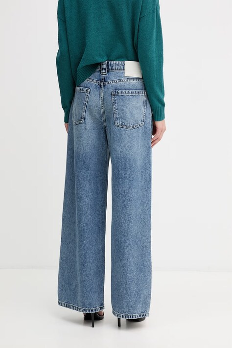 Sisley джинси wide leg жіночі — фото 3