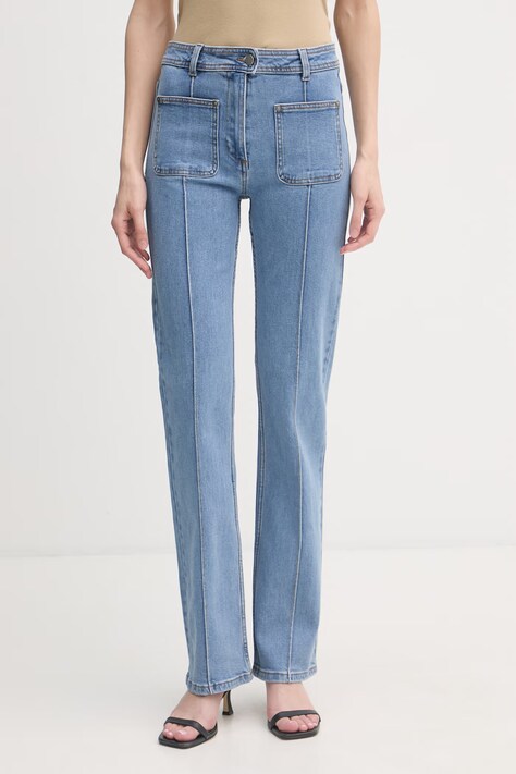 United Colors of Benetton Flare traperice za žene plave 4S90DF0AX