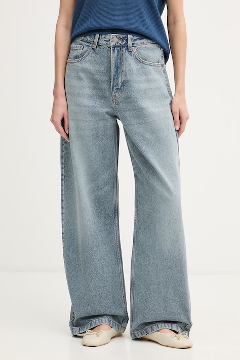 United Colors of Benetton τζιν φαρδιά Γυναικεία μπλε 496XDE02R