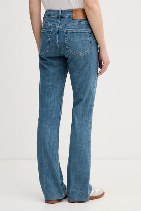 United Colors of Benetton джинси bootcut жіночі — SS26-SJD0FW, блакитний — фото 3