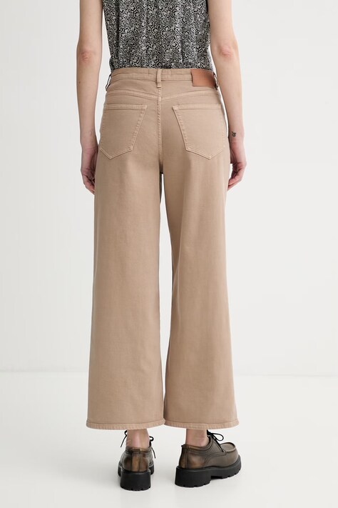 Marc O'Polo джинси wide leg жіночі — SS26-SJD0HB, бежевий — фото 3