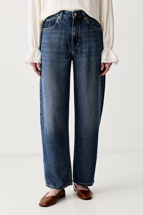 Tommy Hilfiger Barrel Γυναικεία σκούρα μπλε WW0WW48553