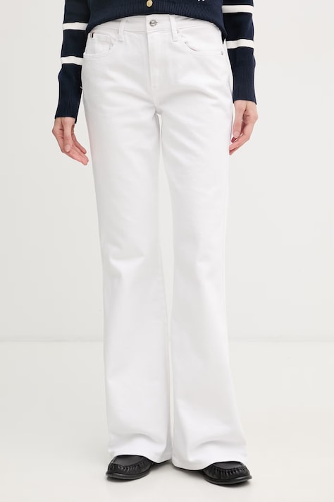 Tommy Hilfiger flare da donna bianchi WW0WW49655