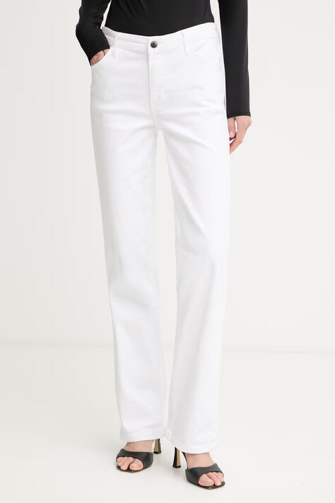 Guess straight traperice ženske bijele W6GA15 D0705