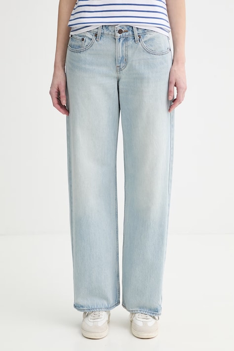 Levi's jeansy LOW LOOSE damskie high waist A5566-0043