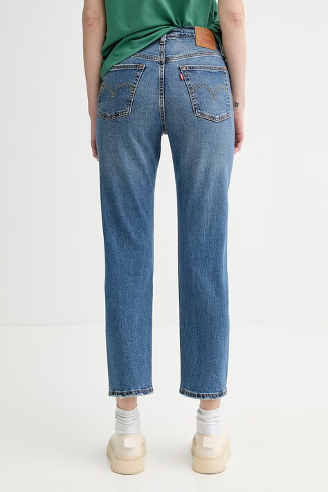 Levi's jeansy 501® CROP LIGHTWEIGHT damskie high waist A8746-0005