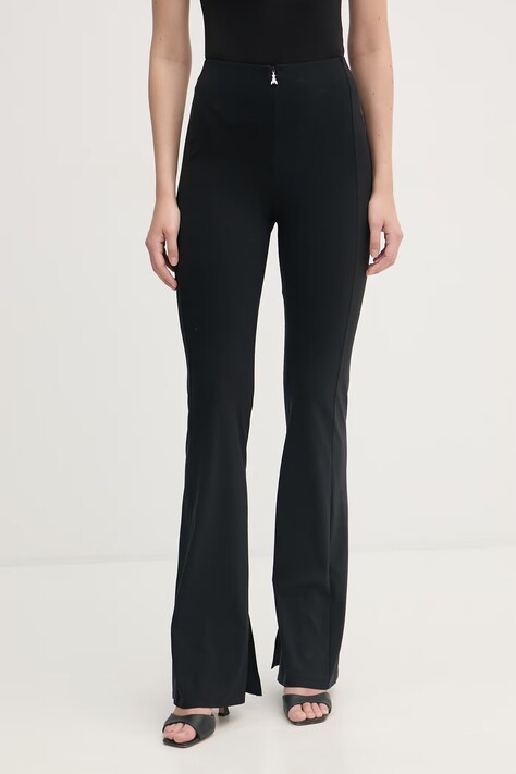 Patrizia Pepe spodnie damskie czarne high waist 2P1766 JZ26