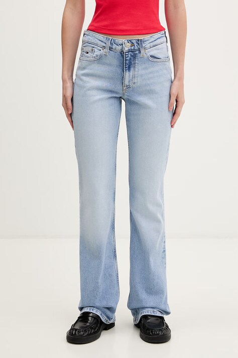 Tommy Jeans jeansy bootcut dziecięce niebieskie DW0DW22652