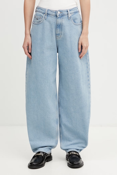 Tommy Jeans jeansy damskie niebieskie DW0DW22776