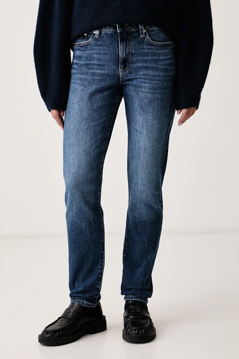 Tommy Jeans Jeansy slim fit damskie granatowe DW0DW23019