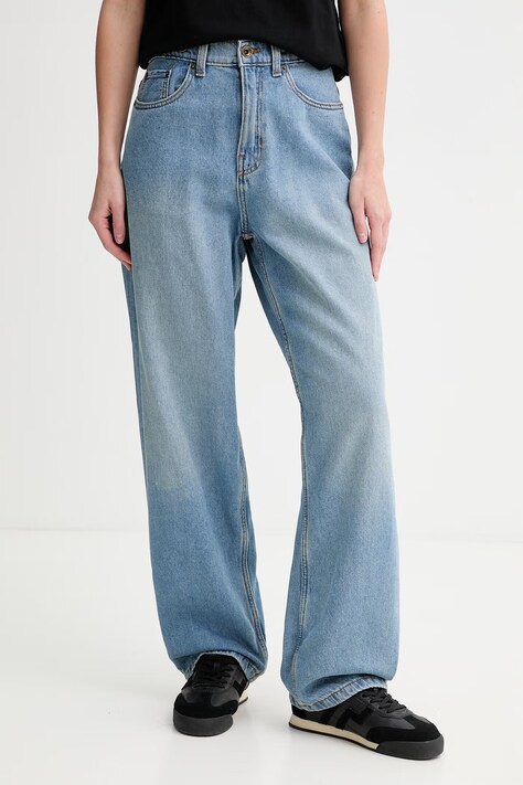 Vans jeansy relaxed fit damskie niebieskie VN000R4SCDX1