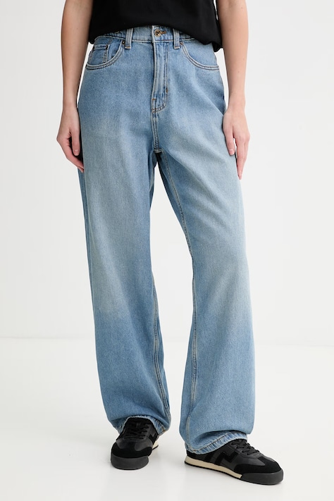 Vans jeansy relaxed fit damskie niebieskie VN000R4SCDX1