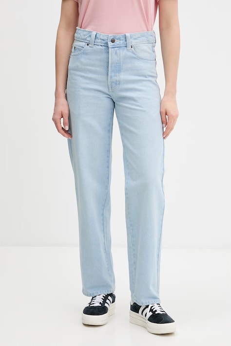 Dickies jeansy relaxed fit damskie niebieskie DK0A88NK0FE1