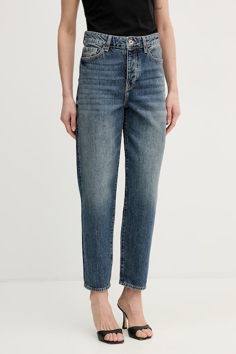 Armani Exchange jeansy carrot damskie niebieskie XW000128 AF19629