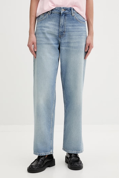 HUGO Blue jeansy damskie Leni_S_B niebieskie 50561548