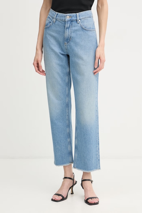 Joop! jeansy straight damskie niebieskie 30102766
