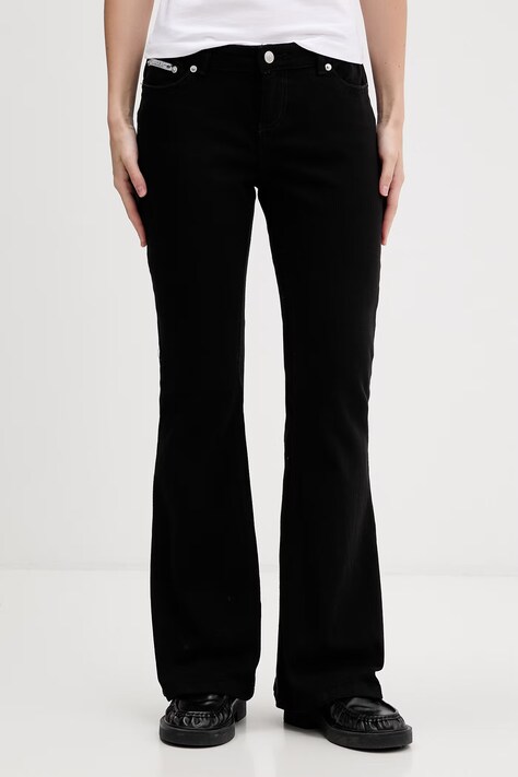 Juicy Couture τζιν flare γυναικεία LOW RISE BOOTCU μαύρα JCDJE126955