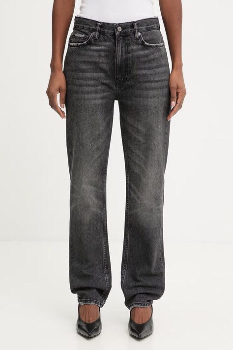 Anine Bing Bruno jeansy damskie szare A.06.11762