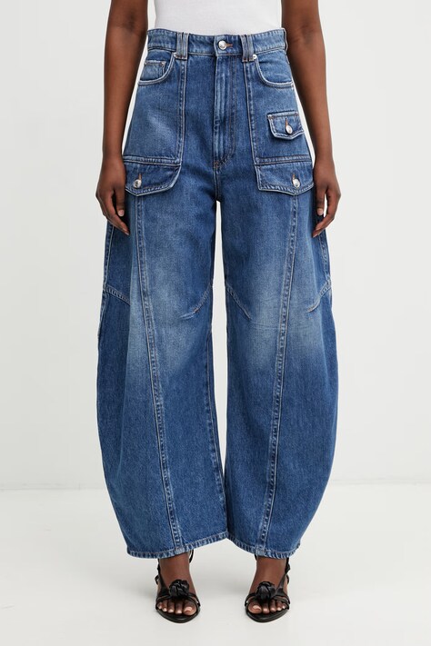 Sportmax Spxviolino jeansy damskie niebieskie 2612181052600