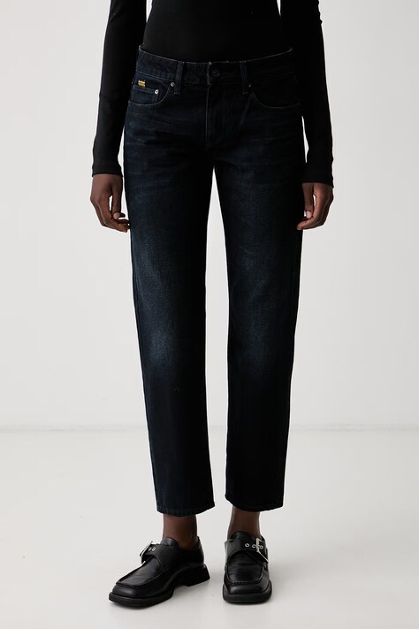 G-Star jeansy boyfriend damskie Kate Boyfriend granatowe D15264-E303
