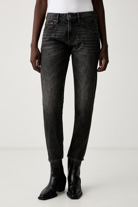 G-Star jeansy boyfriend damskie Kate Boyfriend czarne D15264-E302