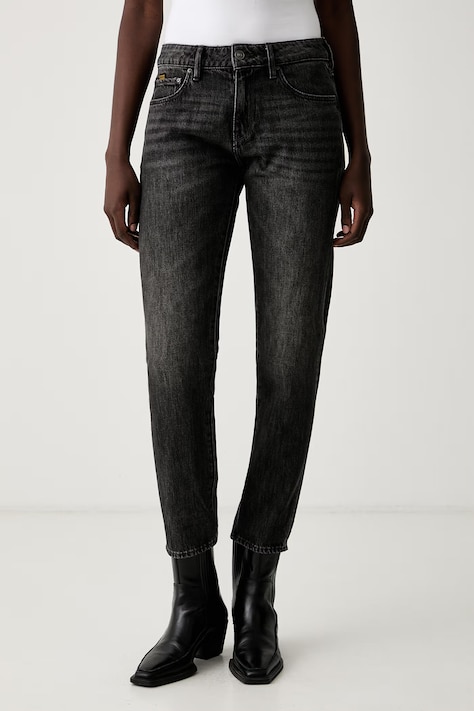 G-Star jeansy boyfriend damskie Kate Boyfriend czarne D15264-E302