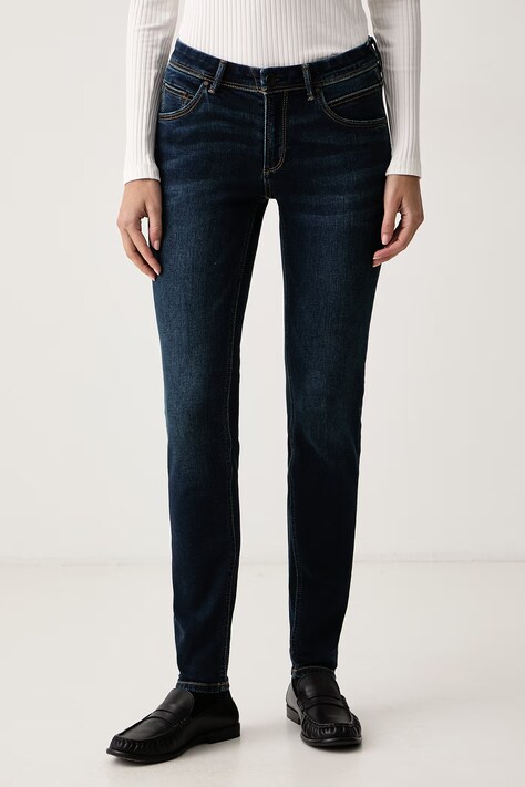 Marc O'Polo Jeansy slim fit damskie granatowe 5000006707