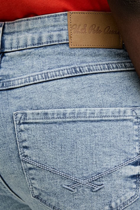 U.S. Polo Assn. джинси straight жіночі USPA LONG LEG STRAIGHT FIT — фото 4