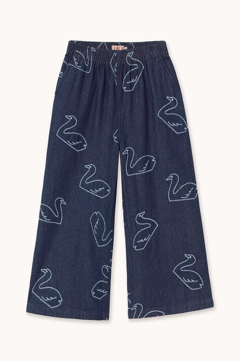 Дитячі джинси Tinycottons BIG SWANS DENIM PANT — фото 2