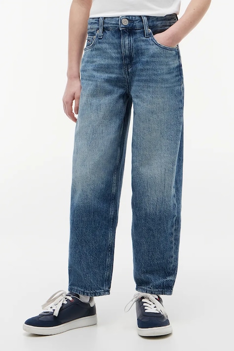 Tommy Hilfiger jeansy dziecięce BARREL niebieskie KG0KG09182