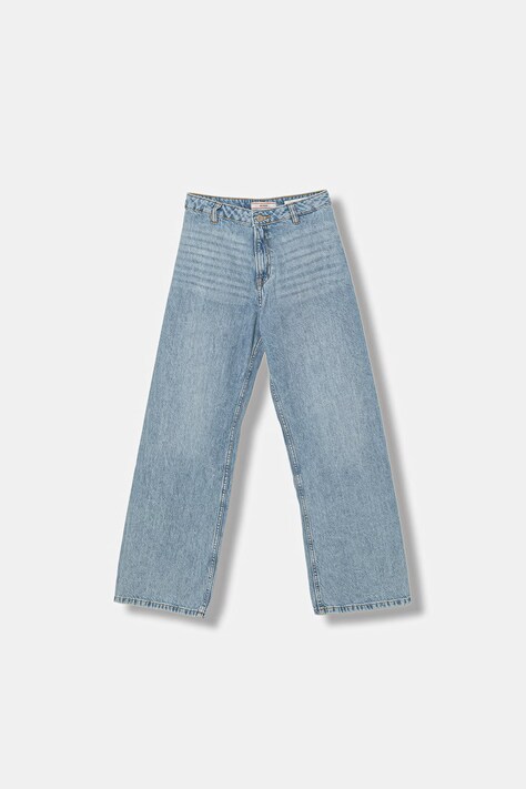 Guess jeansy relaxed fit dziecięce niebieskie J6GA07 D45E0